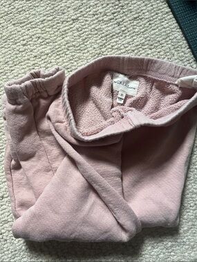 THE GREAT. Dusty Rose Kids Sweatpants